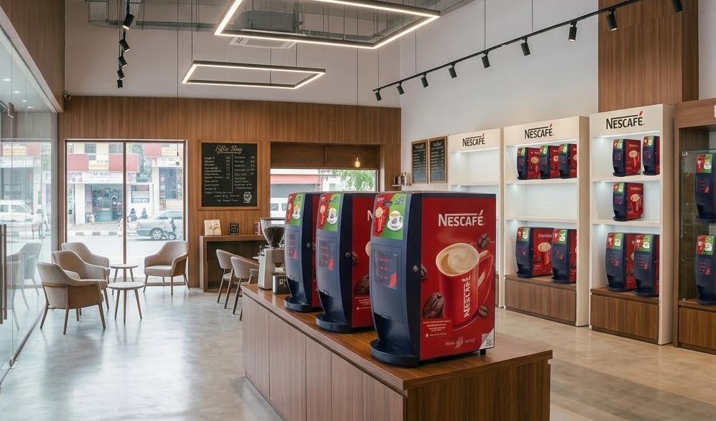how much is nescafe machines